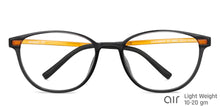 Load image into Gallery viewer, Yellow Round Full Rim Unisex Eyeglasses by Lenskart Air-149801