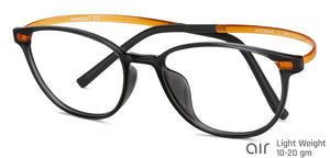 Yellow Round Full Rim Unisex Eyeglasses by Lenskart Air-149801