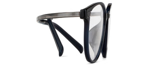 Blue Round Full Rim Unisex Eyeglasses by Lenskart Air-149800