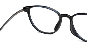 Blue Round Full Rim Unisex Eyeglasses by Lenskart Air-149800