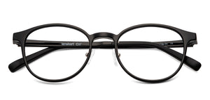 Black Round Full Rim Unisex Eyeglasses by Lenskart Air-150090