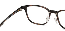 Load image into Gallery viewer, Tortoise Rectangle Full Rim Unisex Eyeglasses by Lenskart Air-150097