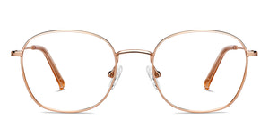 Copper Wayfarer Full Rim Unisex Eyeglasses by Lenskart Air-150116
