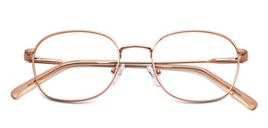 Copper Wayfarer Full Rim Unisex Eyeglasses by Lenskart Air-150116