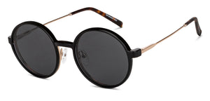 Black Round Full Rim Unisex Eyeglasses by Lenskart Air-150119