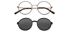 Load image into Gallery viewer, Black Round Full Rim Unisex Eyeglasses by Lenskart Air-150119