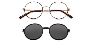 Black Round Full Rim Unisex Eyeglasses by Lenskart Air-150119