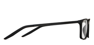 Black Rectangle Full Rim Unisex Eyeglasses by Lenskart Air-150471