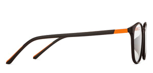 Brown Round Full Rim Unisex Eyeglasses by Lenskart Air-150479