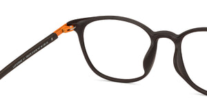Brown Round Full Rim Unisex Eyeglasses by Lenskart Air-150479