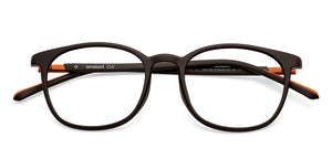 Brown Round Full Rim Unisex Eyeglasses by Lenskart Air-150479