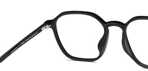 Black Round Full Rim Unisex Eyeglasses by Lenskart Air-150481