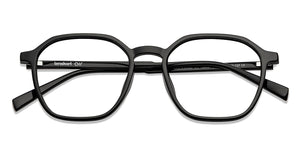 Black Round Full Rim Unisex Eyeglasses by Lenskart Air-150481