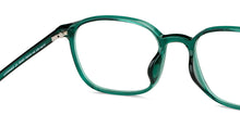 Load image into Gallery viewer, Green Geometric Full Rim Unisex Eyeglasses by Lenskart Air-150487