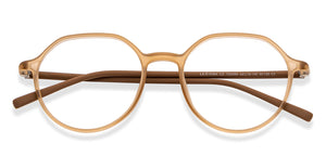 Brown Rectangle Full Rim Unisex Eyeglasses by Lenskart Air-150589