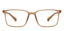 Load image into Gallery viewer, Brown Rectangle Full Rim Unisex Eyeglasses by Lenskart Air-150601
