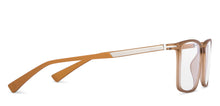 Load image into Gallery viewer, Brown Rectangle Full Rim Unisex Eyeglasses by Lenskart Air-150601