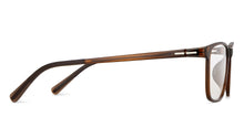 Load image into Gallery viewer, Brown Rectangle Full Rim Unisex Eyeglasses by Lenskart Air-150809
