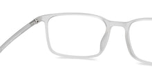 Load image into Gallery viewer, Grey Transparent Rectangle Full Rim Unisex Eyeglasses by Lenskart Air-211956