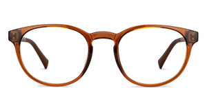 Brown Round Full Rim Unisex Eyeglasses by Lenskart Air-151770