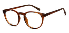 Load image into Gallery viewer, Brown Round Full Rim Unisex Eyeglasses by Lenskart Air-151770
