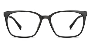 Black Square Full Rim Unisex Eyeglasses by Lenskart Air-151780