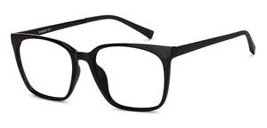 Black Square Full Rim Unisex Eyeglasses by Lenskart Air-151780