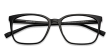 Load image into Gallery viewer, Black Square Full Rim Unisex Eyeglasses by Lenskart Air-151780