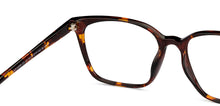 Load image into Gallery viewer, Tortoise Square Full Rim Unisex Eyeglasses by Lenskart Air-151782