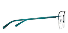 Load image into Gallery viewer, Green Aviator Half Rim Unisex Eyeglasses by Lenskart Air-152048