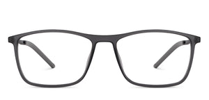 Grey Rectangle Full Rim Unisex Eyeglasses by Lenskart Air-152985