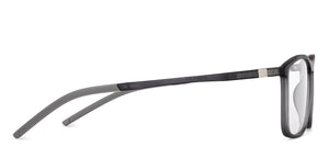 Grey Rectangle Full Rim Unisex Eyeglasses by Lenskart Air-152985