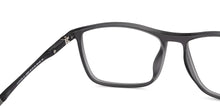 Load image into Gallery viewer, Grey Rectangle Full Rim Unisex Eyeglasses by Lenskart Air-152985