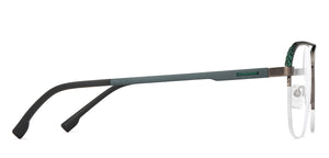 Green Aviator Half Rim Unisex Eyeglasses by Lenskart Air-200219
