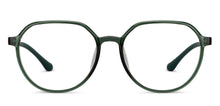 Load image into Gallery viewer, Green Round Full Rim Unisex Eyeglasses by Lenskart Air-200558