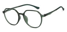 Load image into Gallery viewer, Green Round Full Rim Unisex Eyeglasses by Lenskart Air-200558