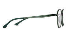 Load image into Gallery viewer, Green Round Full Rim Unisex Eyeglasses by Lenskart Air-200558