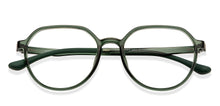 Load image into Gallery viewer, Green Round Full Rim Unisex Eyeglasses by Lenskart Air-200558