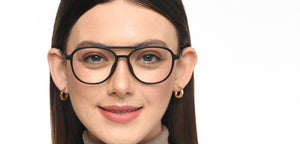 Black Round Full Rim Unisex Eyeglasses by Lenskart Air-211961