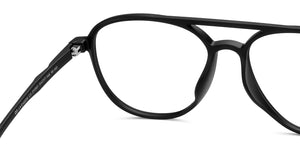 Black Round Full Rim Unisex Eyeglasses by Lenskart Air-211961
