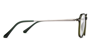 Green Square Full Rim Unisex Eyeglasses by Lenskart Air-206005