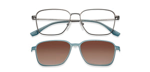 Blue Round Full Rim Unisex Eyeglasses by Lenskart Air-206140