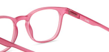 Load image into Gallery viewer, Pink Wayfarer Full Rim Unisex Eyeglasses by Lenskart Hustlr-216712
