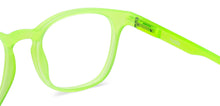 Load image into Gallery viewer, Electric Green Wayfarer Full Rim Unisex Eyeglasses by Lenskart Hustlr-217433