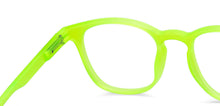 Load image into Gallery viewer, Electric Green Wayfarer Full Rim Unisex Eyeglasses by Lenskart Hustlr-217433