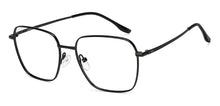 Load image into Gallery viewer, Black Square Full Rim Unisex Eyeglasses by Lenskart Air-213111