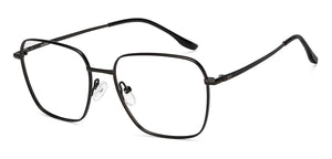 Black Square Full Rim Unisex Eyeglasses by Lenskart Air-213111