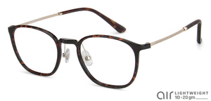 Brown Wayfarer Full Rim Unisex Eyeglasses by Lenskart Air-143075