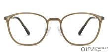 Load image into Gallery viewer, Green Wayfarer Full Rim Unisex Eyeglasses by Lenskart Air-143077