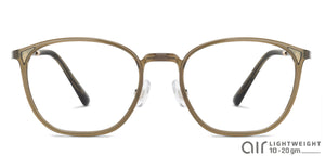 Green Wayfarer Full Rim Unisex Eyeglasses by Lenskart Air-143077